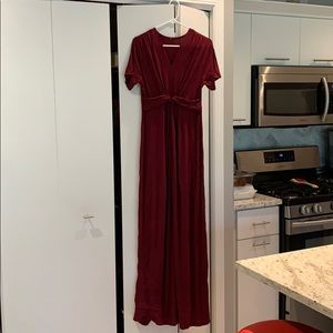Red/maroon dress